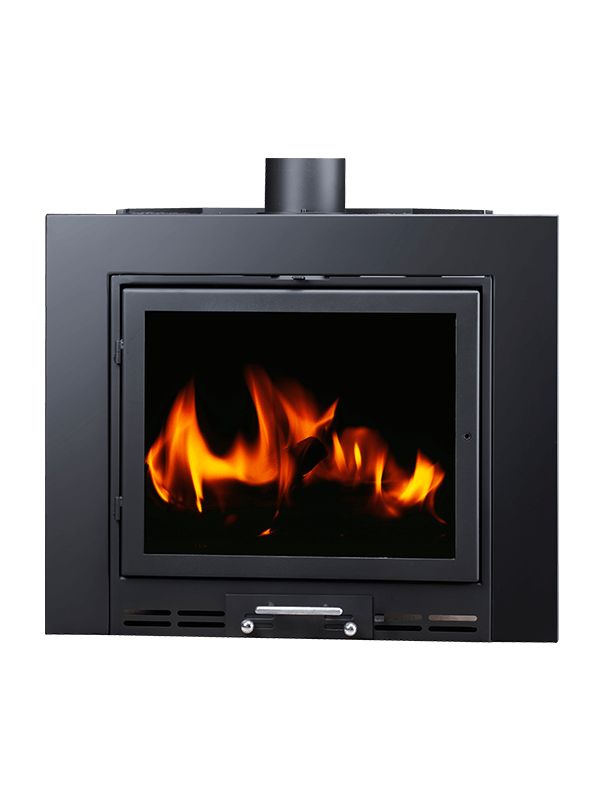 CL14 เตาเผาไม้ 14KW Radiant Insert